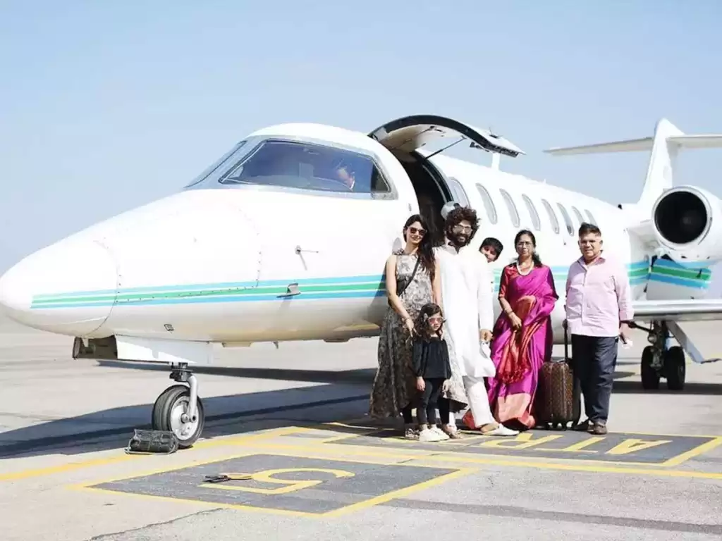 Allu Arjun Private Jets